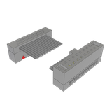 Cable Assembly 0.08m 30AWG 0.64mm 16 to 16 POS IDC Connector to IDC Connector F-F TIGER EYE™ Bulk