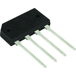 Vishay-GBL01E-E3/P Bridge Rectifiers Diode Rectifier Bridge Single 100V 2.6A 4-Pin Case GBL Tube