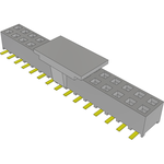 Conn Socket Strip SKT 30 POS 2mm Solder ST Top Entry SMD TIGER EYE™ T/R