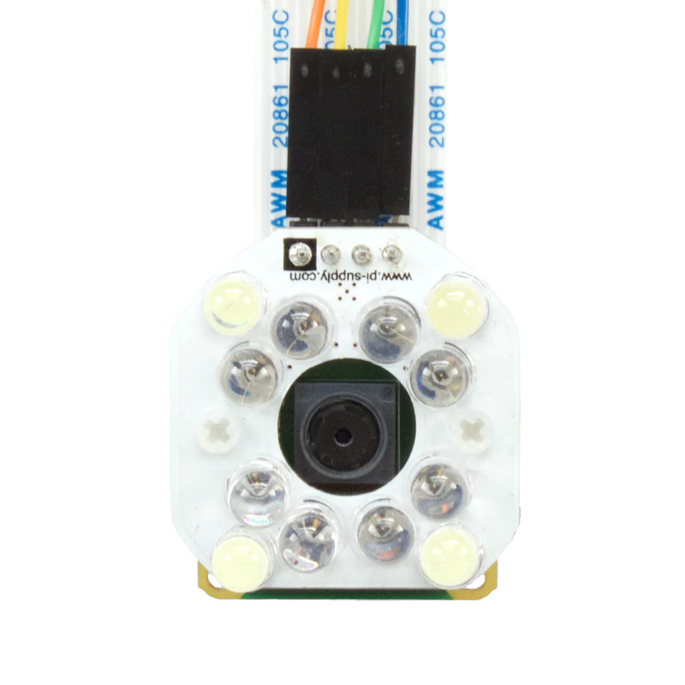 Pi Supply-Bright Pi | PIS-0027 Development Kits and Tools Bright Pi - Bright White and IR Camera Light for Raspberry Pi