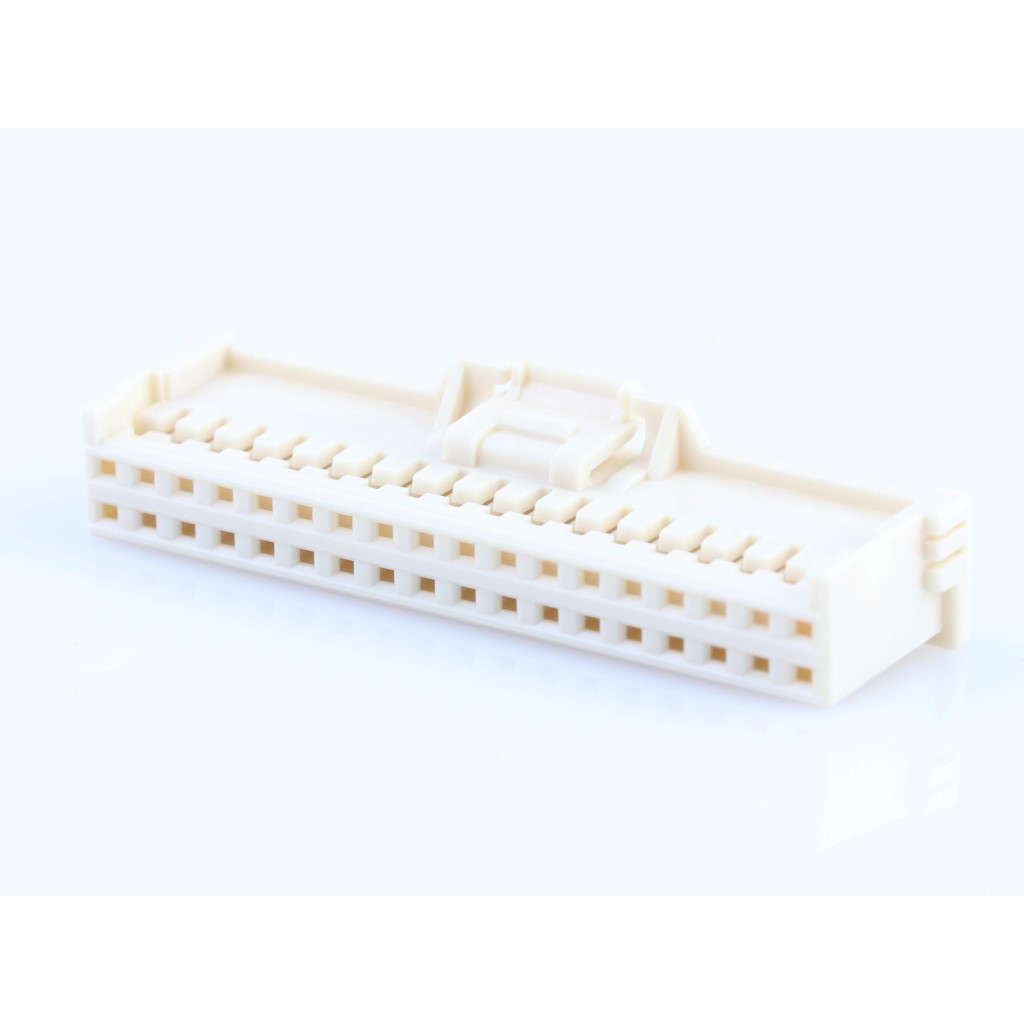 Molex-5016463600 Connector Discrete Wire Housing Conn Housing RCP 36 POS 2mm Crimp ST Cable Mount Natural iGrid™ Bag