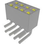 Conn Wire to Board HDR 8 POS 2.54mm Solder RA Side Entry Thru-Hole Mini Mate® Tube