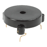 Audio Transducer Piezo 3VDC 28VDC 8mA 12VDC 83dB 2500Hz to 3500Hz Through Hole Radial Box