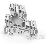 Conn Modular Terminal Block 4 POS 6mm Screw DIN Rail 30A/Contact Box