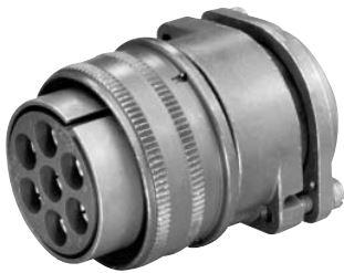 Amphenol-MS3106R8S-1P Connector Circular Conn Circular PIN 1 POS Solder Cup ST Cable Mount 1 Terminal 1 Port