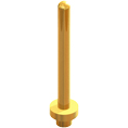 Keystone Electronics-1352-1 Steckverbinderanschlüsse Mechanical Pins Micro Dowel Stepped Brass Gold 1.09mm 8.89mm