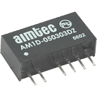 Advanced Industrial Computer-AM1D-050707DZ DC/DC-Wandler und Spannungsreglermodul Module DC-DC 5VIN 2-OUT 7.2V/7.2V 0.07A/0.07A 1W 6-Pin SIP Bulk