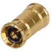 HUBER+SUHNER-32_MBX-50-0-1/111_NH RF-Steckverbinder Conn MBX Adapter 0Hz to 6GHz 50Ohm ST PL/PL Gold Over Nickel Phosphorus Bulk