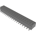 Conn Micro Socket Strip SKT 36 POS 1mm Solder ST SMD T/R