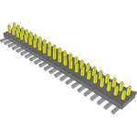 Conn Unshrouded Header HDR 44 POS 1.27mm Solder ST Top Entry SMD Tube