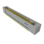 Conn Shrouded Header (4 Sides) HDR 80 POS 0.8mm Solder ST Top Entry SMD Tray