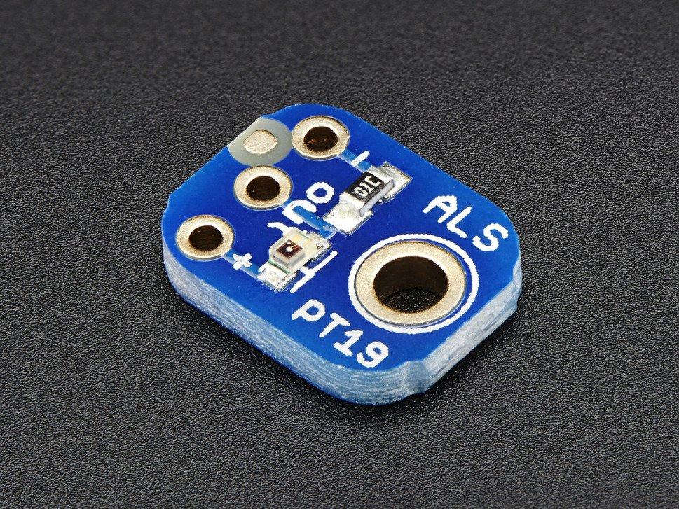 Adafruit Industries-Analog Light Sensor | 2748 传感器开发电路板和套件 ALS-PT19 Ambient Light Sensor Breakout Board