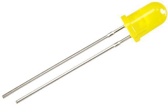 QT-Brightek Corporation-QBL8Y60D LED LED Uni-Color Yellow 2-Pin T-1 3/4 Bulk