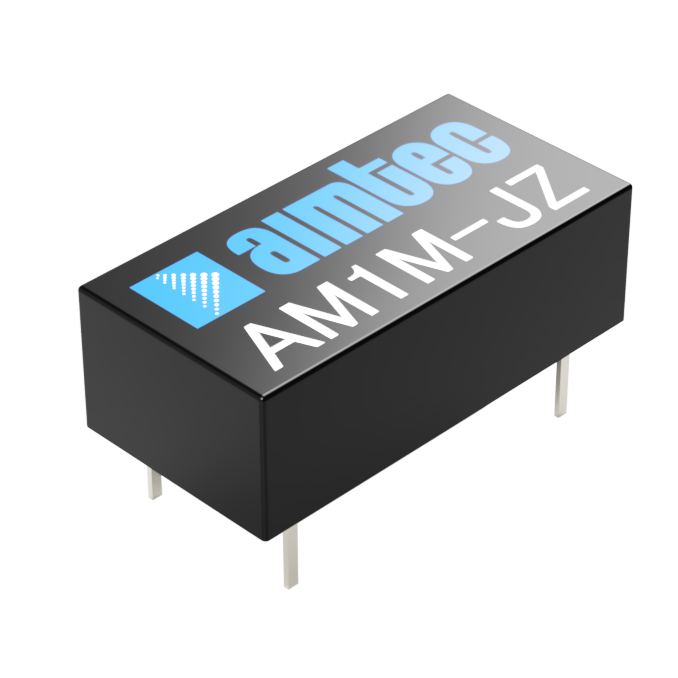 Aimtec-AM1M-2409DH30JZ DC/DC-Wandler und Spannungsreglermodul Module DC-DC 24VIN 2-OUT -9V/9V -0.055A/0.055A 1W 6-Pin DIP Module Tube