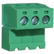 CamdenBoss Ltd-CTBP96HJ/3 Steckverbinder, Klemmenblöcke Conn Terminal Block M 3 POS 5.08mm Screw RA Cable Mount 15A