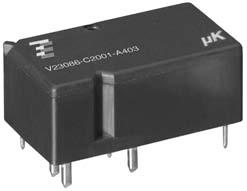 TE Connectivity-V23086C2001A403 Power Relays Power Relay 10VDC 40A DPDT(23.6mm 12.9mm 10.2mm) THT