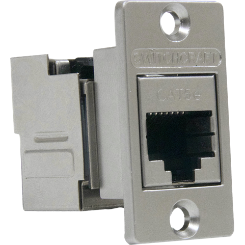 Switchcraft-NHRJ45D5ESIDC Steckverbinder, Telefon und Telekommunikation Conn RJ-45 F 8 POS IDT RA Cable Mount 8 Terminal 1 Port Cat 5e Bulk