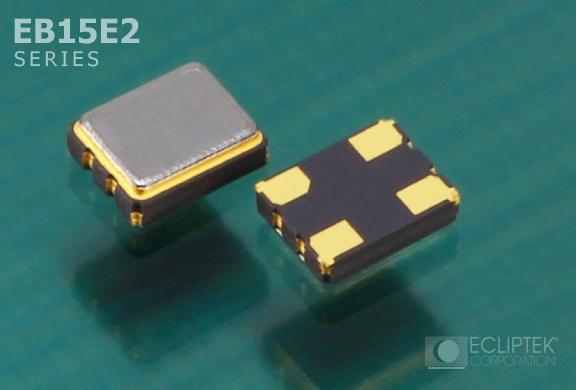 Ecliptek-EB15E2C2H-40.000MTR SMD-Quarzoszillator Oscillator XO 40MHz ±100ppm 15pF LVCMOS 55% 2.5V 4-Pin CSMD T/R