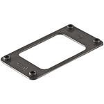 Connector Accessories Frame Straight Nitrile Butadiene Rubber Black