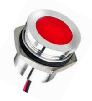 APEM-Q22F1CXXG24E Panel Mount Indicators LED Panel Mount Indicator Uni-Color Green 70mcd 2-Pin