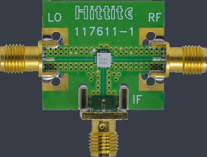 Analog Devices-EV1HMC554ALC3B HMC554ALC3B Up-Down Converter and Mixer Evaluation Board