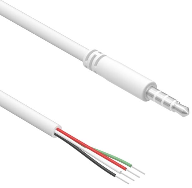 Tensility International-10-00332 Audio/Video Kabelsortiment Cable Assembly Audio Round 1.83m 3.5mm Audio 4 POS PL 28AWG