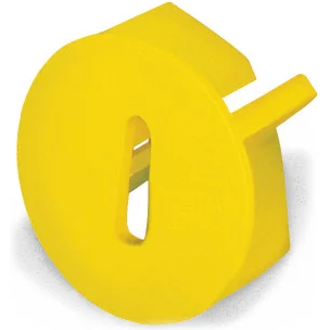 WAGO-283-400 Steckverbinderzubehör Connector Accessories Cover Finger Guard Straight Yellow Box