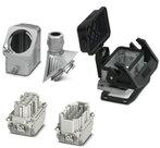 PHOENIX CONTACT-1411491 Komponentensätze EVO connector set, B10 series, metal housing, consisting of sleeve housing 1411456, panel mounting base1411321, EVO screw connection 1411446, push-in contact inserts: 1407729, 1407730