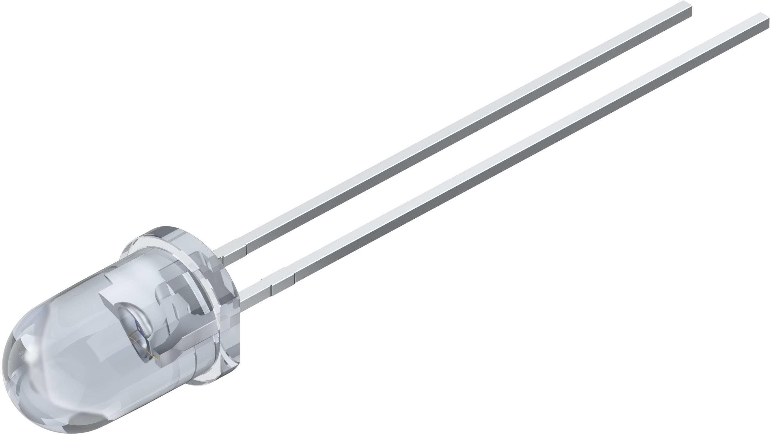 ams OSRAM-SFH4550-Z Infrared Emitters Infrared Emitter 860nm 1100mW/sr Circular Top Mount Automotive AEC-Q101 2-Pin T-1 3/4