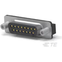 TE Connectivity-1-747299-6 Connector D-Subminiature Conn D-Sub SKT 15 POS 1.37mm Solder ST Thru-Hole 15 Terminal 1 Port Tube