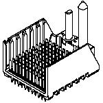Conn Backplane HDR 176 POS 3.7mm Press Fit ST Thru-Hole GbX I-Trac™ Tray