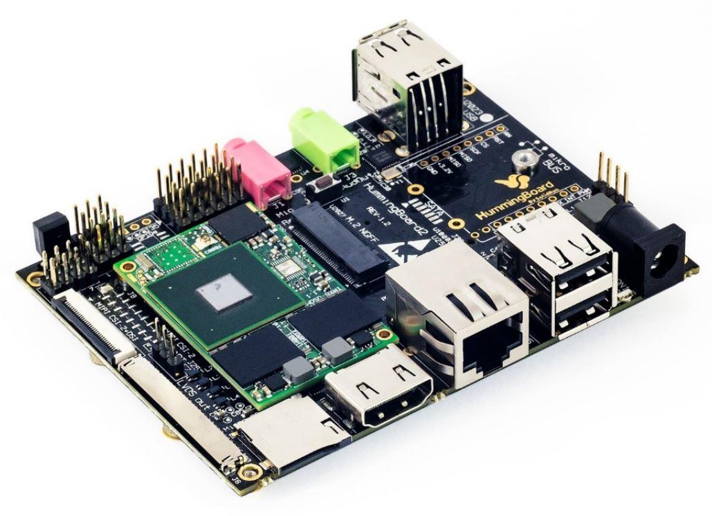 SolidRun Ltd-SRHBCEE000CV14 Carrier Cards and Carrier Boards HummingBoard Edge, No eMMC, Com. Temp, R1.4