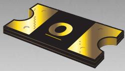 Bourns-MF-NSMF125-2 PTC, rückstellbare Sicherung PTC Resettable Fuse 2A(hold) 4A(trip) 6V 100A 0.7W 1s 0.02Ohm SMD Solder Pad 1206 T/R Automotive AEC-Q200