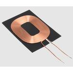 Wireless Charging Coil Receiver 12uH 10% 125KHz 3A 0.2OhmDCR 33Q-Factor Through Hole