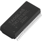 Telecom Transformer 1CT:1CT 1.2Ohm Prim. DCR 1.2Ohm Sec. DCR 40 Terminal Gull Wing SMD