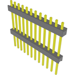 Conn Board Stacker HDR 12 POS 2.54mm Solder ST Top Entry Thru-Hole Bulk