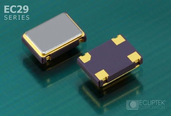 Ecliptek-EC2900TS-50.000M TR SMD-Quarzoszillator Oscillator XO 50MHz ±100ppm 15pF LVCMOS 60% 1.8V 4-Pin CSMD T/R