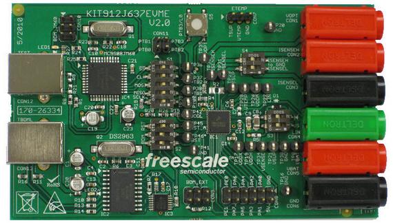 NXP Semiconductors-KIT912J637EVME Sensor Development Boards and Kits MM912J637 Specialized Sensor Evaluation Kit