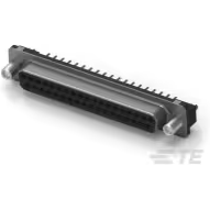 TE Connectivity-5787685-1 D-超小型连接器 Conn D-Sub SKT 37 POS 1.37mm Solder ST Thru-Hole 37 Terminal 1 Port Tube