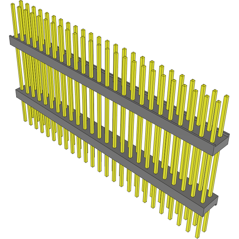 Samtec-EW-25-14-G-D-750 Steckverbinderleisten und Leiterplattenbuchsen Conn Board Stacker HDR 50 POS 2.54mm Solder ST Top Entry Thru-Hole Bulk