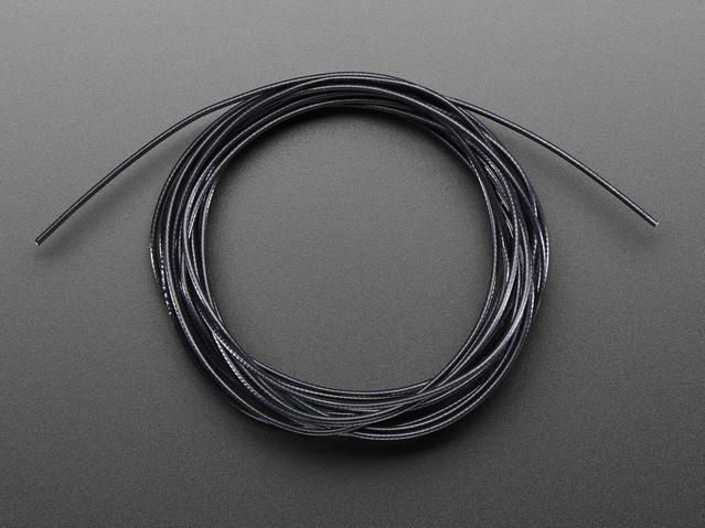 Adafruit Industries-2059 Câble coaxial Coaxial Cable Fluorinated Ethylene Propylene 1.2mm 3m