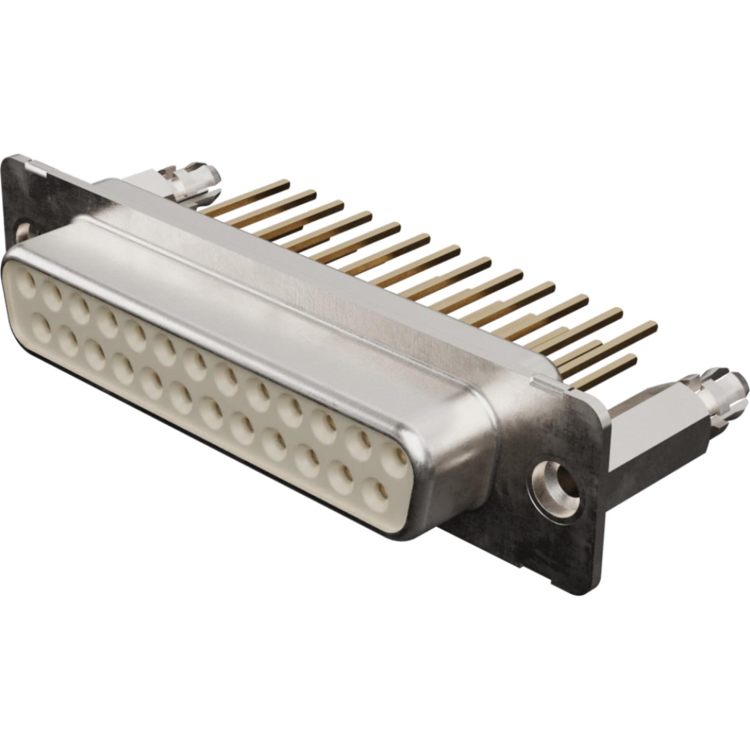 Molex-1731091678 Steckverbinder, D-Sub Conn D-Sub F 25 POS 1.42mm Wire Wrap ST Thru-Hole 25 Terminal 1 Port Carton