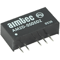 Aimtec-AM2D-1224DZ DC to DC Converter and Switching Regulator Module Module DC-DC 12VIN 2-OUT 24V/-24V -0.042A/0.042A 2W 5-Pin SIP Module Bulk