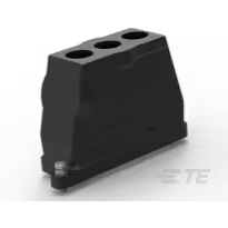 TE Connectivity-T1920240321-000 Backshells Hood 180° 8 Shell Size Powder Die Cast Aluminum Alloy