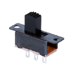 Switch Slide ON ON SPDT Raised Slide 0.3A 50VDC 10000Cycles Solder Lug Panel Mount