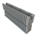 Conn Housing RCP 50 POS 1.27mm Crimp ST Cable Mount Black