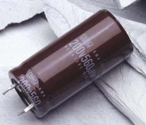 United Chemi Con-EKMH630VSN272MQ35T Kondensator, Aluminium Cap Aluminum Lytic 2700uF 63V 20% (25.4 X 35mm) Snap-In 10mm 0.092 Ohm 1.99A 2000h 105°C