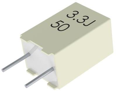 KEMET Corporation-R82EC2100SH50J Kondensator, Kunststofffilm Cap Film 0.01uF 100V PET 5%( 7.2 X 2.5 X 6.5mm) Radial Stacked 5mm 105°C Automotive AEC-Q200