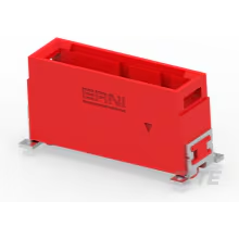 ERNI Electronics-254834 Connector Headers and PCB Receptacles Conn Shrouded Header Header 5 POS 2.54mm Solder ST SMD T/R