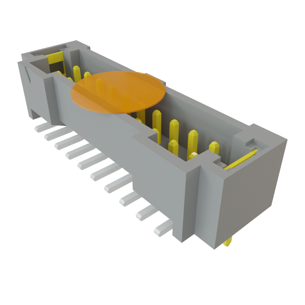 Samtec-T2M-110-01-L-D-SM-WT-K-TR Steckverbinderleisten und Leiterplattenbuchsen Conn Shrouded Header HDR 20 POS 2mm Solder ST SMD T/R